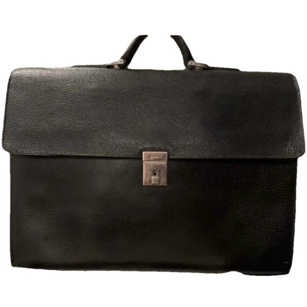 Gucci leather briefcase in great  condition